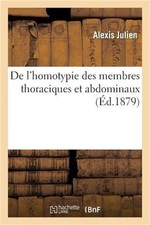 de l'Homotypie Des Membres