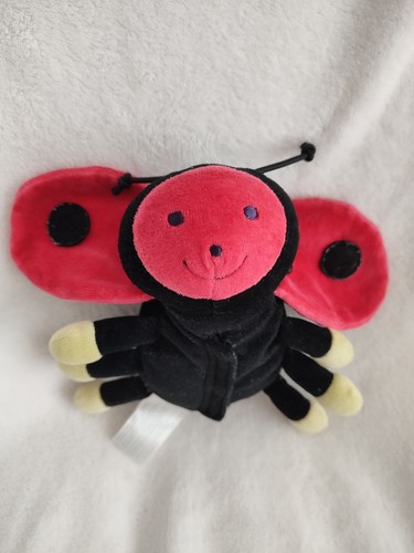 Doudou peluche coccinelle