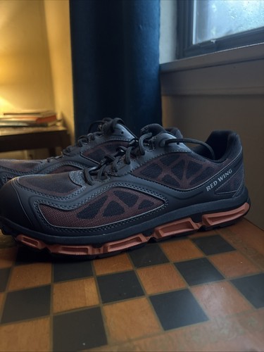 Red wing shoes black orange - red,