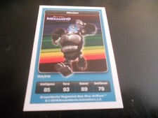 Carte Carrefour Dreamworks n° 154 megamind minion