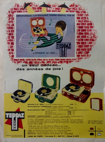 Publicite electrophone - ,