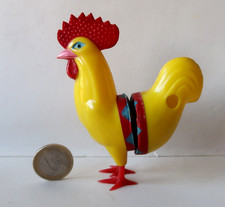 Jouet Plastique Ancien Coq