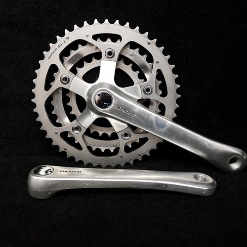 Pédalier vtt shimano - pédalier, "shimano