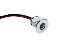 5 x Spot LED environnemental intégré bleu 16 lumens 12v 17mm camping-car