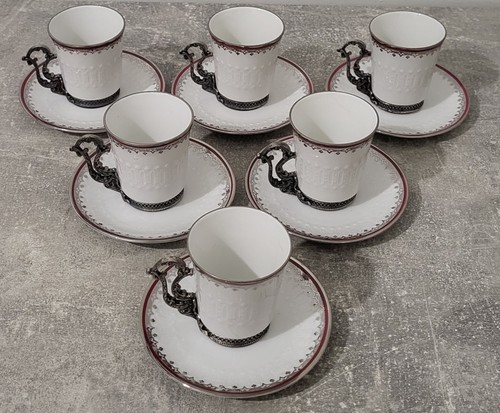 Service tasses café - 6, à