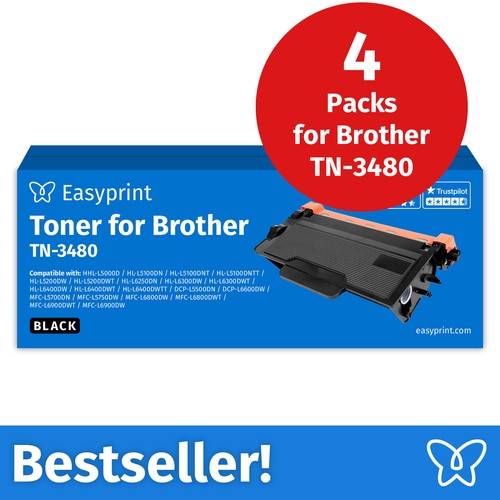 Toner brother tn3480 noir - tn3480, 4