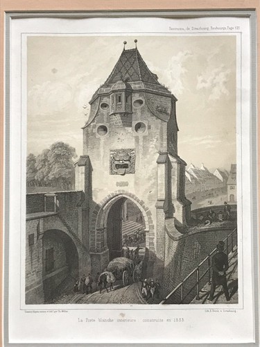 Tableau porte blanche - tableau, la
