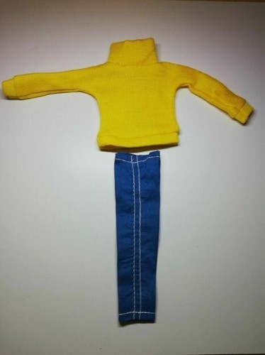 Pull jaune aventurier vintage - aventurier,