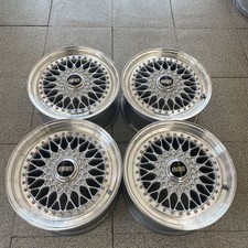 Rare Bbs Rs Rs320 / Rs321 17 Inch 8J 43 9J 40 Pcd114.3 5 Holes 4-Piece Set