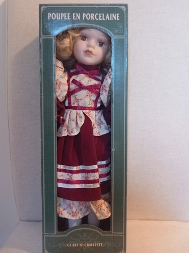 Poupée porcelaine réf - poupée,