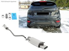 Usine Complète En Acier Inoxydable Ford Fiesta MK7 JA8 Avec Sport 1.2L 2x80MM