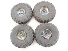 4x Proline Trencher #10191 2.2" Crawler Tires Multicolor Injora Beadlock Wheels
