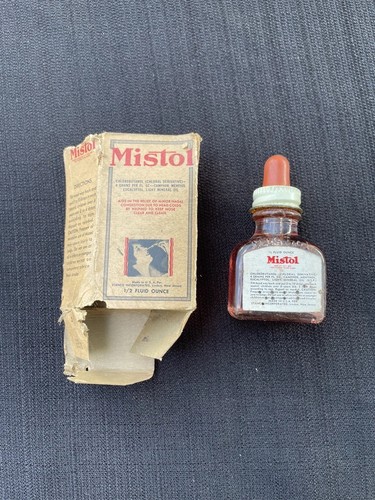 Vintage mistol drops ephedrine - drops,