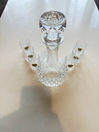 Carafe verres cristal - et, en