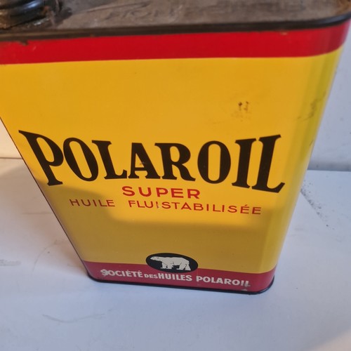 Ancien bidon polaroil - , super
