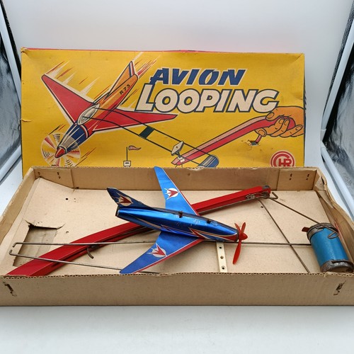 Jouet ancien avion - avion, looping