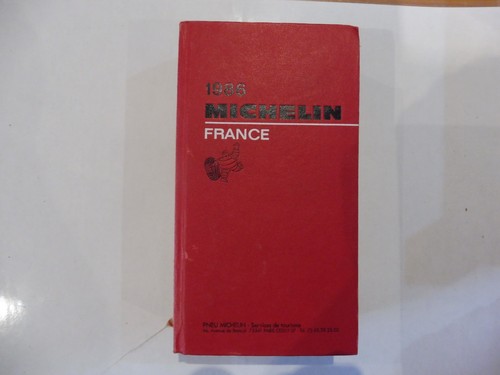 Ancien guide michelin 1986 - michelin,