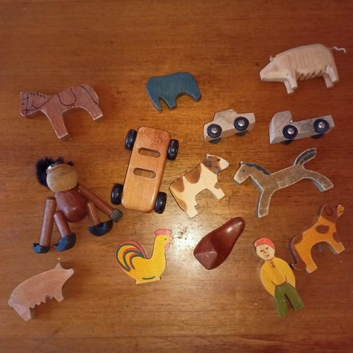 Lot auto animaux - ferme, bois