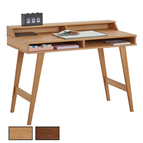 Bureau niches pin massif - bureau,