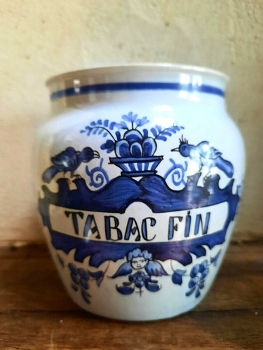 Pot pharmacie faience - pot, en