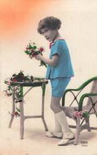 CP ORANGE PETITE FILLE ROSES