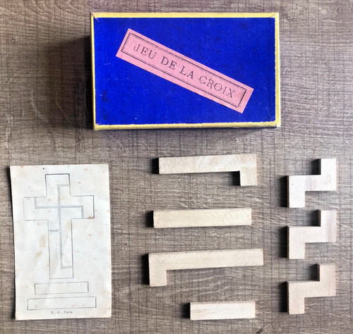 Ancien jeu casse - -tête, "jeu