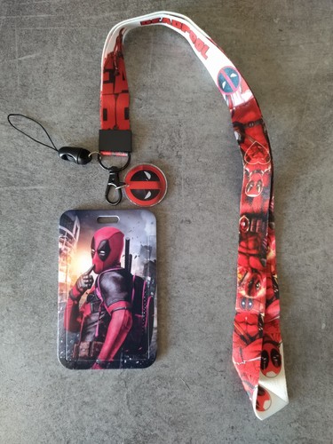 Porte carte badge deadpool - porte, carte-badge