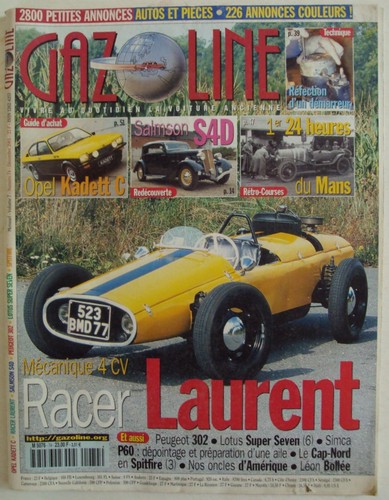 Revue automobile gazoline - revue,