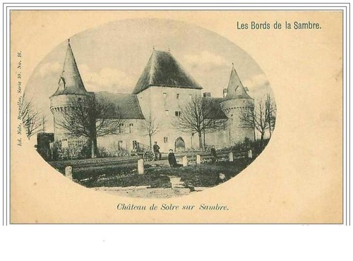 Belgique chateau solre - de, sur