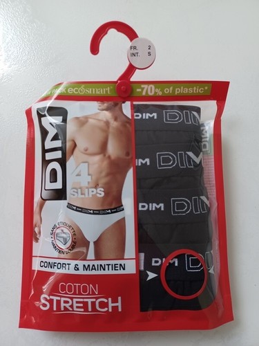Lot slips homme dim - de, 4
