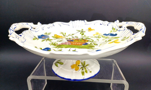 Plat faience type bassano - plat,