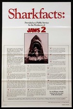 JAWS 2 SHARK HORROR 1978 RARE