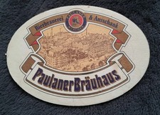 Ancien sous bock oval