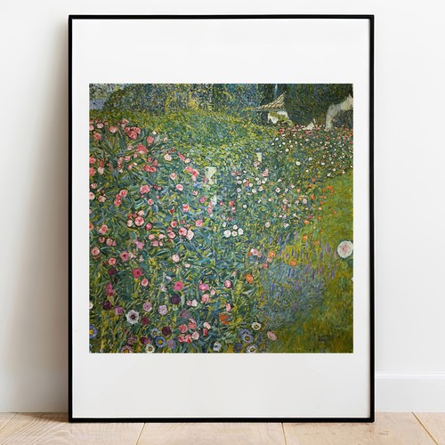 Gustav klimt jardin italien - gustav,