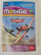 VTECH MOBIGO TOUCH LEARNING SYSTEM GAME DISNEY PLANES AGE 4-7