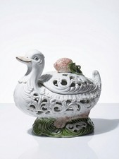 Boite canard en céramique