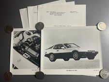 1980 Porsche 924 Turbo P+A issued Press Release + Photo, Right Side - RARE