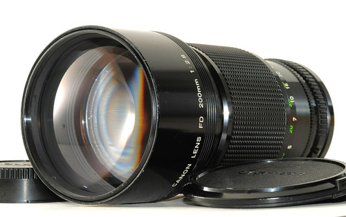Canon new nfd 200mm - new, f/2.8