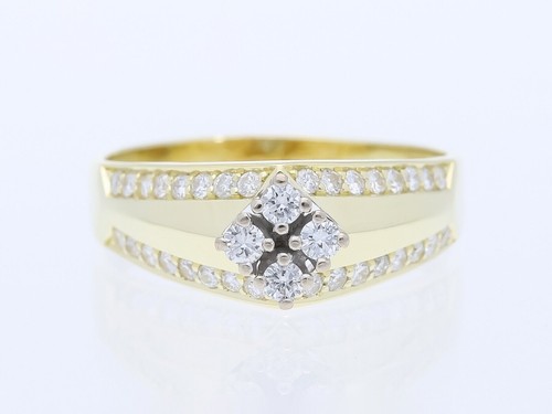 Bague diamant vintage 80 - bague,