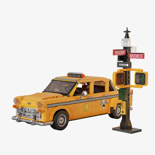Pantasy taxi jaune - taxi, de