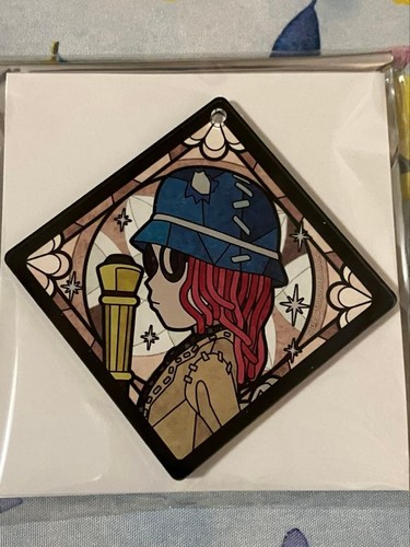 Porte clés acrylique - porte-clés, vitrail