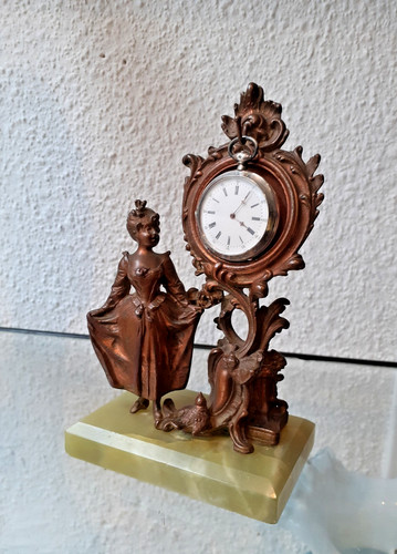 Porte montre ancien marbre - marbre, et