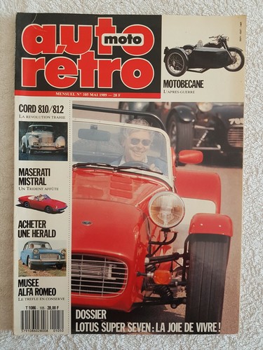 Auto retro 105 1989 - retro, n°105