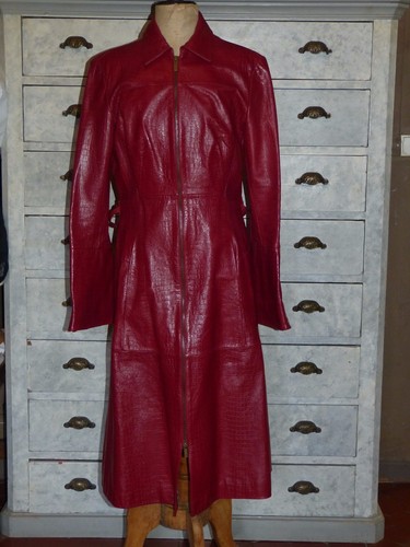 Superbe manteau cuir - superbe, en