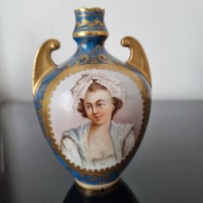 Vase en Porcelaine Peinte