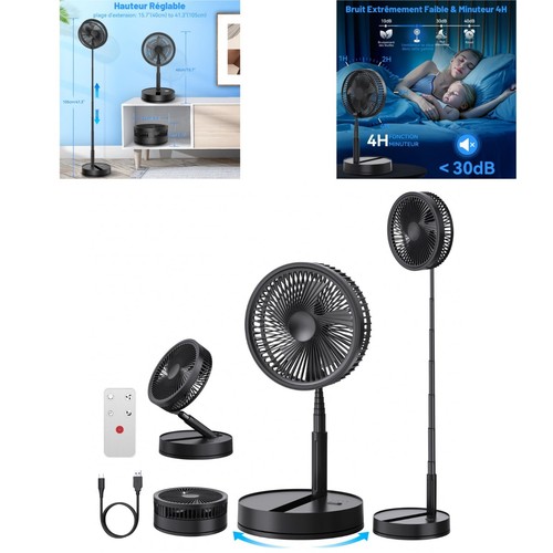Ventilateur sur pied - pied, portable