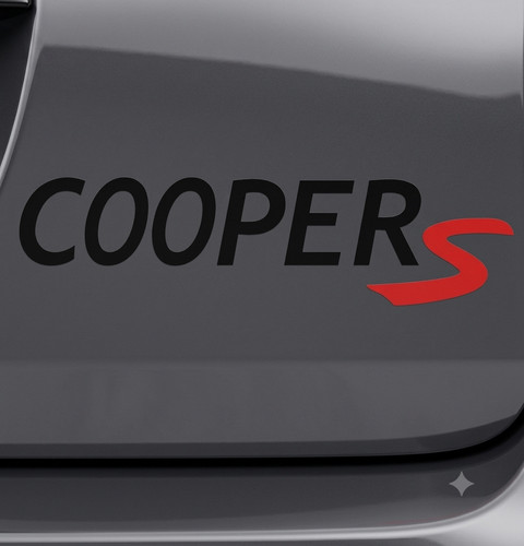 Autocollant sticker cooper - autocollant,