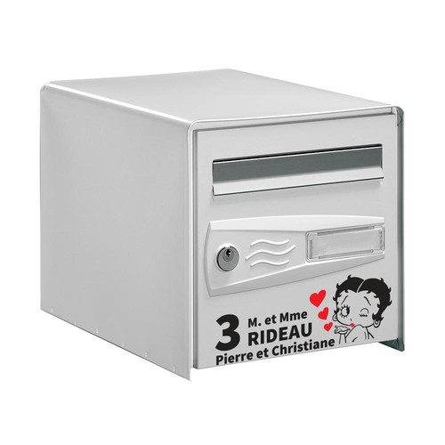 Sticker autocollant boite aux - boite,