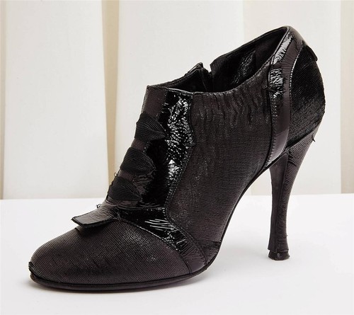 Rochas womens black leather - rochas,
