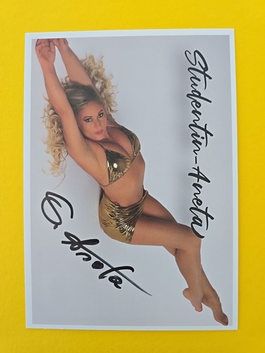 étudiante aneta autographe - Étudiante,